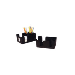 BAR ORGANIZER ΜΑΥΡΟ ABS 24Χ15Χ11