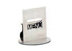 ΒΑΣΗ ΤΡΑΠΕΖΙΟΥ `MENU` ΙΝΟΧ 12X13cm