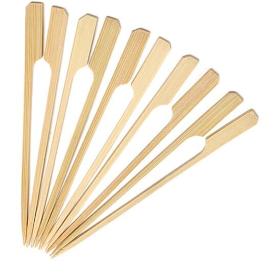 ΚΑΛΑΜΑΚΙΑ BAMBOO ΜΕ ΧΕΡΙ 24cm /100τ