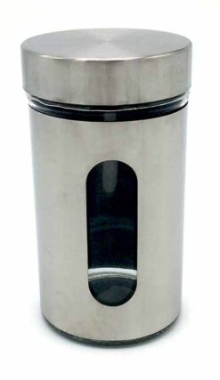 COMO ΒΑΖΟ ΓΥΑΛ. ΜΕΓ. INOX 8.5Χ15.5cm