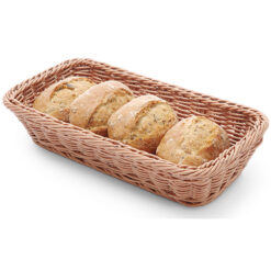 ΚΑΛΑΘΙ ΨΩΜΙΟΥ RATTAN ΜΠΕΖ 32,5Χ17,6cm