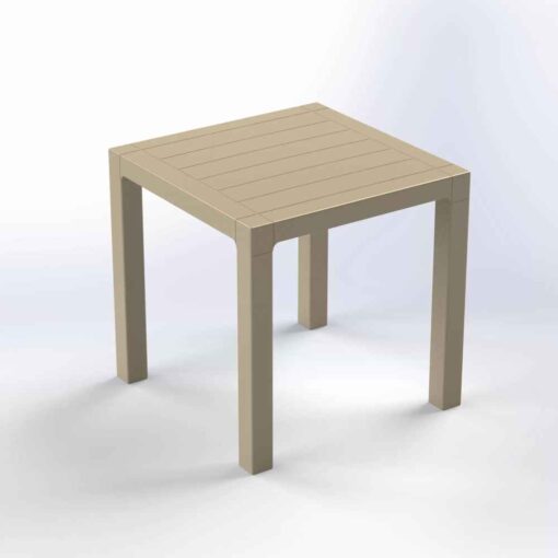 ΤΡΑΠΕΖΙ POLYM.ΤΕΤΡΑΓ. ΧΡΩΜ. 75X75X75 - Image 6