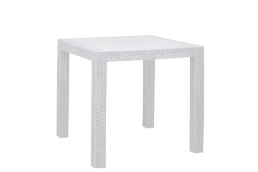 ΤΡΑΠΕΖΙ RATTAN ΤΕΤΡΑΓ. 80Χ80Χ75cm ΧΡΩΜ.