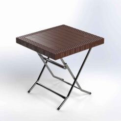 ΤΡΑΠΕΖΙ RATTAN ΤΕΤΡ. ΣΠΑΣ.80X80X75c ΧΡΩΜ.