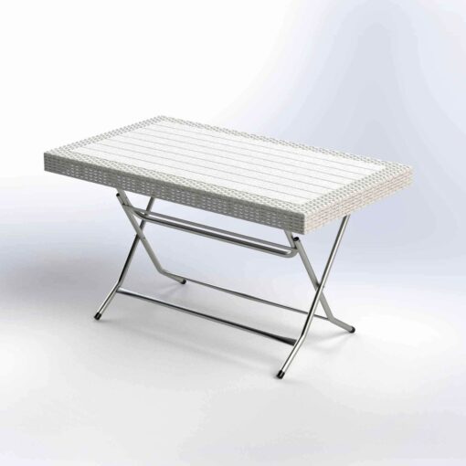 ΤΡΑΠΕΖΙ RATTAN ΟΡΘΟΓ. ΣΠΑΣ.75Χ80Χ135c ΧΡΩΜ. - Image 5