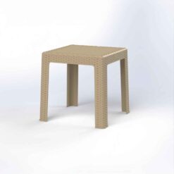 ΤΡΑΠΕΖΙ ΤΕΤΡΑΓ.RATTAN 42Χ42Χ43cm ΧΡΩΜ.