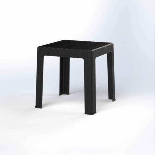 ΤΡΑΠΕΖΙ ΤΕΤΡΑΓ.RATTAN 42Χ42Χ43cm ΧΡΩΜ. - Image 2