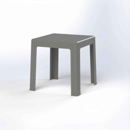 ΤΡΑΠΕΖΙ ΤΕΤΡΑΓ.RATTAN 42Χ42Χ43cm ΧΡΩΜ. - Image 4
