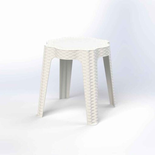 ΤΡΑΠΕΖΙ ΣΤΡΟΓΓΥΛΟ RATTAN Φ40Χ43cΧΡΩΜ. - Image 5