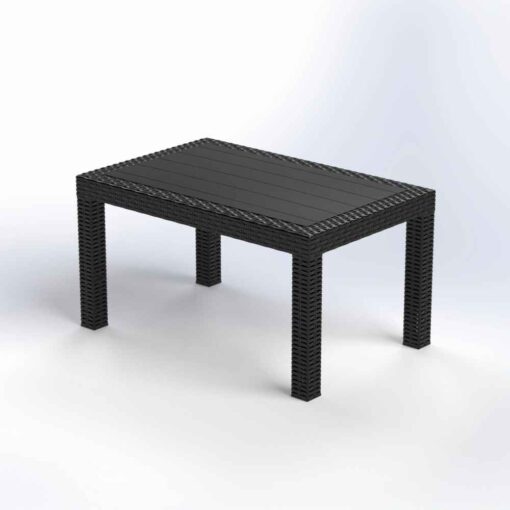 ΤΡΑΠΕΖΙ ΚΑΘΙΣΤΙΚΟΥ RATTAN 55Χ85Χ45cΧΡΩΜ. - Image 2