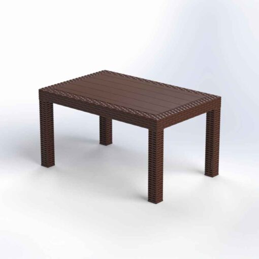 ΤΡΑΠΕΖΙ ΚΑΘΙΣΤΙΚΟΥ RATTAN 55Χ85Χ45cΧΡΩΜ. - Image 3