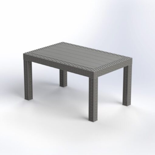 ΤΡΑΠΕΖΙ ΚΑΘΙΣΤΙΚΟΥ RATTAN 55Χ85Χ45cΧΡΩΜ. - Image 4
