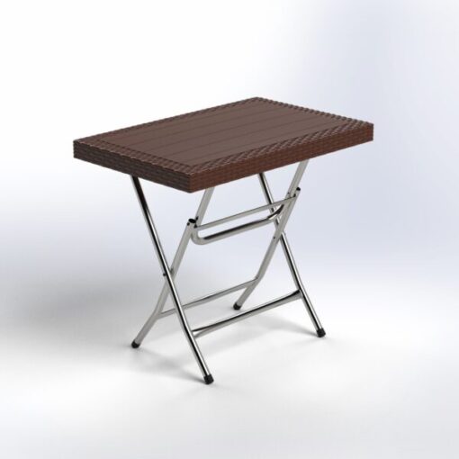 ΤΡΑΠΕΖΙ ΟΡΘΟΓ.RATTAN ΣΠΑΣ.55X85X75c ΧΡΩΜ.