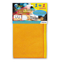 ΠΕΤΣΕΤΑ MICROFIBER ΣΕΤ1+1 ΔΩΡ.35Χ35cm