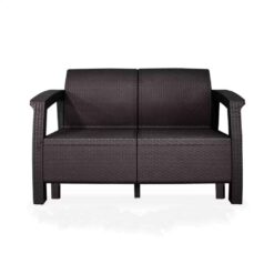 ΚΑΝΑΠΕΣ RATTAN 2ΘΕΣΙΟΣ ΧΡΩΜ.