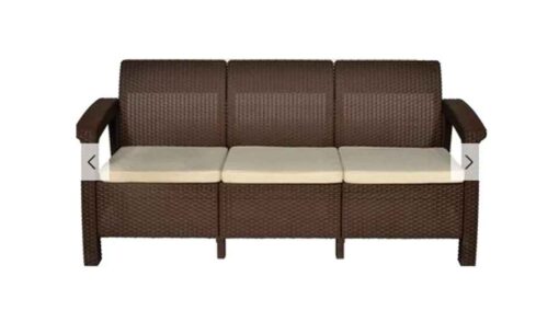 ΚΑΝΑΠΕΣ RATTAN 3ΘΕΣΙΟΣ ΧΡΩΜ. - Image 3