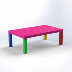 ΤΡΑΠΕΖΙ ΠΑΙΔΙΚΟ ΟΡΘΟΓ.ΧΡΩΜ.125X75X43cm