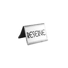 ΠΙΝΑΚΙΔΑ RESERVE ΙΝΟΧ 6Χ4cm