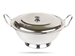 ΣΟΥΠΙΕΡΑ ΙΝΟΧ ΜΕ ΚΑΠΑΚΙ 28Χ15cm 3,8lt