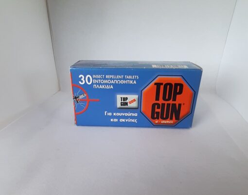 TOP GUN ΕΝΤΟΜΟΑΠΩΘΗΤΙΚΕΣ ΤΑΜΠΛΕΤΑΣ 30τ