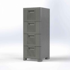 ΣΥΡΤΑΡΙΕΡΑ RATTAN 4ΘΕΣ.ΧΡΩΜ.40X35X92