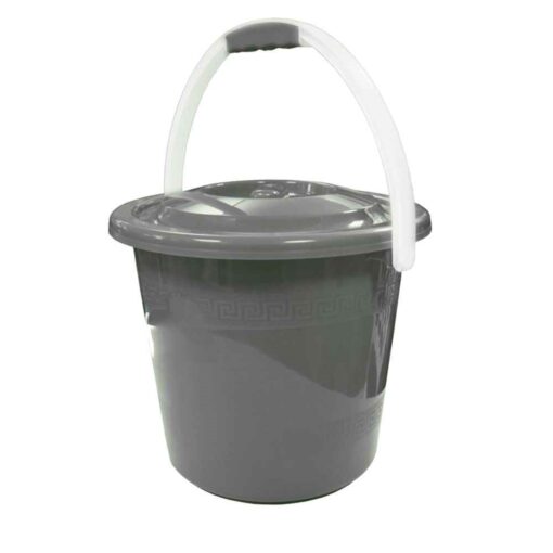 ΚΟΥΒΑΣ ΠΛΑΣΤΙΚΟΣ+ΚΑΠΑΚΙ 13lt Φ30Χ27cm