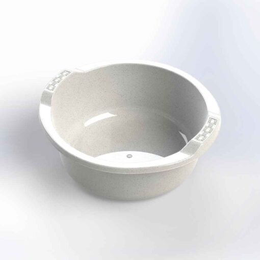 ΛΕΚΑΝΗ ΠΛΑΣΤ. ΣΤΡΟΓ.Φ60Χ23cm 65lt ΧΡΩΜ.