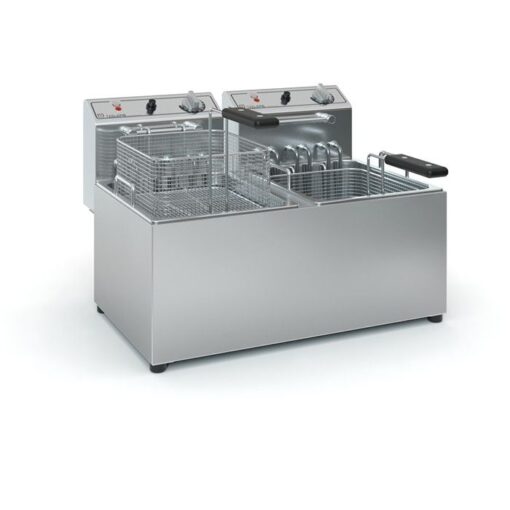 ΦΡΙΤΕΖΑ ΗΛΕΚΤΡ. 2Χ10lt / 380V 69Χ54Χ30cm
