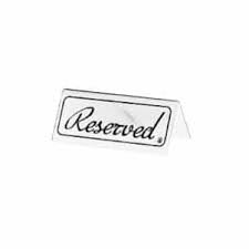 ΕΠΙΤΡΑΠΕΖΙΟ RESERVED P/G ΔΙΑΦΑΝΟ