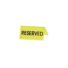 ΕΠΙΤΡ. RESERVED P/G ΠΡΑΣΙΝΟ ΦΩΣΦ.10X5cm