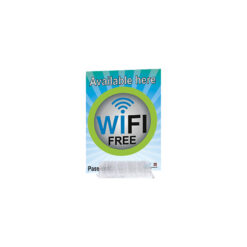 ΚΑΡΤΑ ΠΛΑΣΤ.2ΟΨΕΩΝ WI-FI 10τ 10X11cm