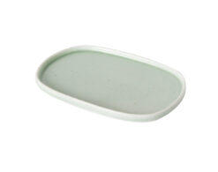 ΠΙΑΤΕΛΑ ΟΒΑΛ FLAKES MENTA 24X16cm