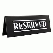 RESERVED P/G ΜΑΥΡΟ 15,5X5cm