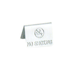 ΠΙΝΑΚΙΔΑ ΕΠΙΤΡΑΠΕΖΙΑ NO SMOKING INOX