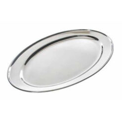 ΠΙΑΤΕΛΑ ΣΕΡΒΙΡΙΣΜ. INOX ΟΒΑΛ 30Χ19cm