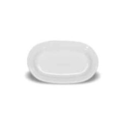 ΠΙΑΤΕΛΑ ΠΟΡΣΕΛΑΝΗΣ ΟΒΑΛ ΛΕΥΚΗ 19cm