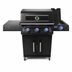BBQ ΥΓΡΑΕΡΙΟΥ ΜΑΥΡΟ 3+1 13,5KW 132X59X121