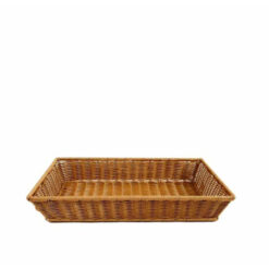 ΚΑΛΑΘΙ ΟΡΘΟΓΩΝΙΟ RATTAN 32Χ26Χ6,5cm