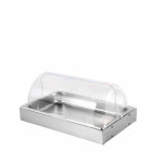ΒΙΤΡΙΝΑ ΨΥΧΟΜΕΝH INOX ΚΑΠ. ROLL TOP