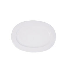 ΠΙΑΤΕΛΑ ΟΒΑΛ RIM SHAPE ΛΕΥΚΗ 30cm