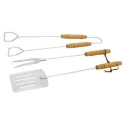 ΣΕΤ BBQ 3τεμ. ΞΥΛΙΝΗ ΛΑΒΗ