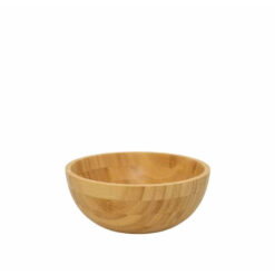 ΣΑΛΑΤΙΕΡΑ ΣΤΡΟΓΓΥΛΗ BAMBOO Φ22,5Χ8cm