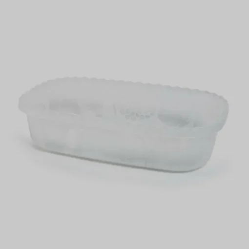 ΛΕΚΑΝΗ ΟΒΑΛ ΔΙΑΦΑΝΗ 37Χ21Χ8cm