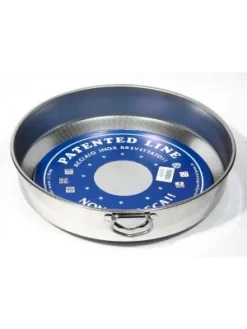ΤΑΨΙ ΣΤΡΟΓΓΥΛΟ INOX 36cm