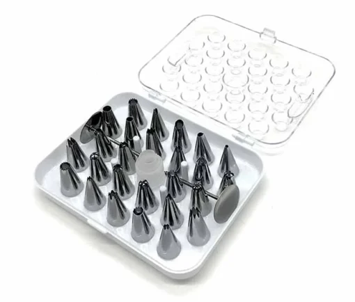ΜΥΤΕΣ ΚΟΡΝΕ ΣΕΤ 27τεμ. INOX ΜΕ 2 ΚΑΡΦΙΑ